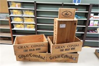 Lot - Wooden Crates