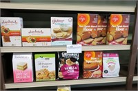 Lot - Assorted Gluten Free and organic Crackers,