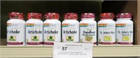 7 - Solaray Bottles of Dietary supplements,