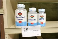 Lot - 3 bottles of Kal Dietary Supplement ;