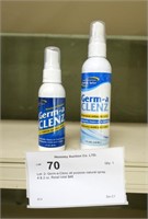 Lot- 2- Germ-a-Clenz all purpose natural spray,