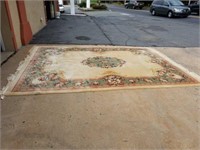 Chinese sculptured rug