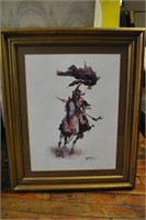 Gary Montgomery Seminole Horse Print