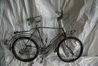 Vintage bicycle miniature; folk art great