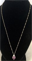 Luxury GP CZ Sterling Silver Chain and