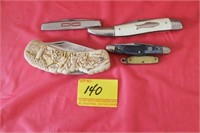 5 PC ASSORTED KNIVES
