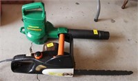 WEEDEATER , BLOWER AND ELECTRIC CHAINSAW