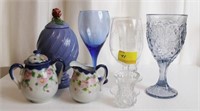 18 PC ASSORTED GLASSWARE