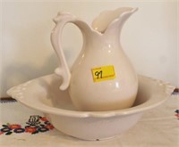 ROYAL HAEGER BOWL AND PITCHER