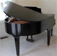KIMBALL  LA PETITE BABY GRAND PIANO; 54"X56"