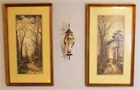 PAIR OF SIGNED PRINTS BY FRED SLOCOMBE