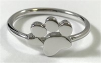 .925 Dog Paw Ring