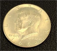 1964 D JFK Half Dollar