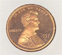 1997 S proof Lincoln Penny