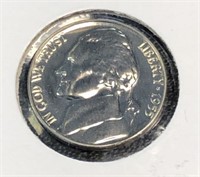 1955 Proof Jefferson Nickel
