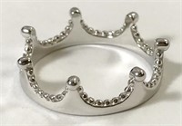 .925 Crown Ring