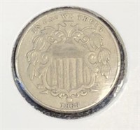 1869 Shield Nickel