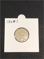 1868 Shield Nickel