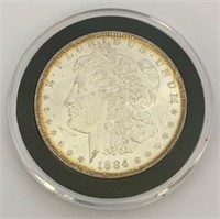 1884 O morgan Silver Dollar