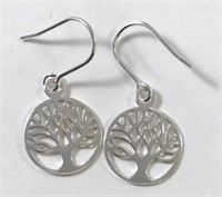 Sterling Silver Tree of Life Hook