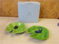 New Partylite Lily Pad Candle Holders