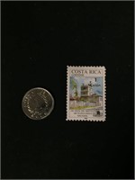 Foreign 1991 Coin and 1988 Stamp
