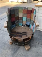Oak Barrel Chair - Project Piece