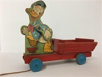 Vintage Donald Duck Pull Toy