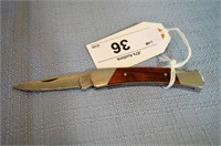 Buck 503 USA lockback pocket knife, 3.375" (close