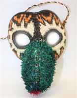 Mask - Woven, green nose