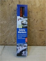 New 4pc Safety Markers - Extends to 54"