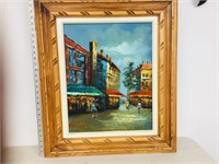 framed painting- original