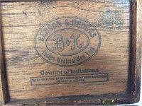 Benson & Hedges cigar box (old)