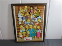 Framed Print of Simpson's Springfield Elementary