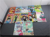 (12) Ranma and Anime Style Comic Books