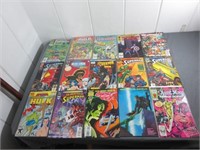 (15) DC & Marvel Super Hero Comic Books