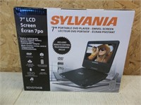 New Sylvania 7" Portable DVD Player