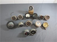 A Variety of Classic Auto/Equipment Gauges