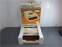 Vintage Easy-Writer Typewriter - Appears Unused