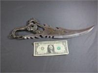 Fantasy Knife w/Dragon Handle