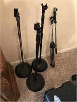 Boom stand and mic stands
