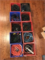Assorted AV cords 10 boxes