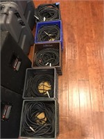 5 Boxes of AV Cords