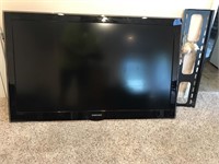 HDTV with wall mount and cord