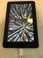 Amazon Kindle with powercord