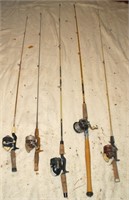 FISHING POLES & REELS