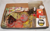 GROUP OF FISHING SUPPLIES