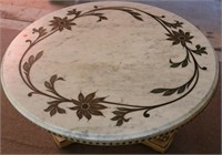 MATCHING ROUND TOP COFFEE TABLE