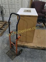 Two wheel Dolly and wooden work stand