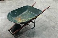 Ames steel tub wheelbarrow